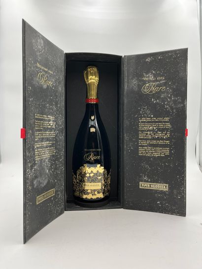 null 1 bottle CHAMPAGNE PIPER HEIDSIECK 2002 Cuvée Rare 
(IOC the, traces of humidity)...