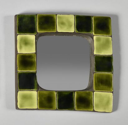 MITHE ESPELT (1923-2020)
Miroir carré à encadrement...