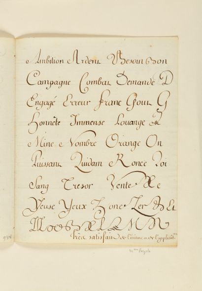 null MADAME ROYALE. – Marie-Thérèse-Charlotte de France, dite). Manuscrit autographe...