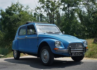 null 1968 CITROËN DYANE 6
Serial number 561 078 
Rare version without rear quarter...