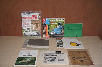 null Lot de diverses revues sur l'automobile
- 3 revues "Sport Auto"
- 3 Magazines...