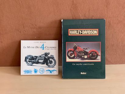 null Set of 2 books 
- The Myth of the 4 Cylinders 
- Harley - Davidson : An American...
