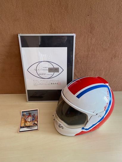 null Alain Prieur 
- Framed certificate
- Helmet