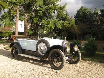 1923 ROLLAND-PILAIN Type RP Chassis n¡ 4260 Carte grise française. C'est à François...