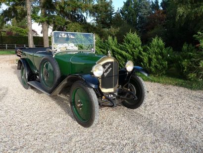 1922 DE DION-BOUTON Type ID Chassis n¡ 2101 Carte grise française. Le Comte De Dion...