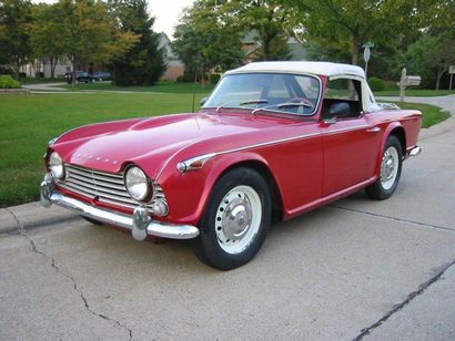 1965 TRIUMPH TR4 A IRS Chassis n¡ CTC50713L Dédouanée, attestation FFVE fournie....