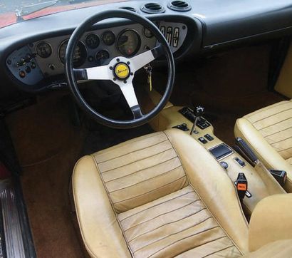 1974 FERRARI 308 GT4 Chassis n¡ F106AL08222 Dédouané, à immatriculer en collection....