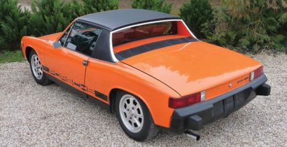 1974 PORSCHE 914-2 Chassis n¡ 4742900870 L'histoire de Porsche a toujours été intimement...