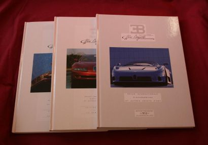 null Revue Internationale Bugatti, lot comprenant 3 numéros: 1992 n¡2, 1993, n¡4...