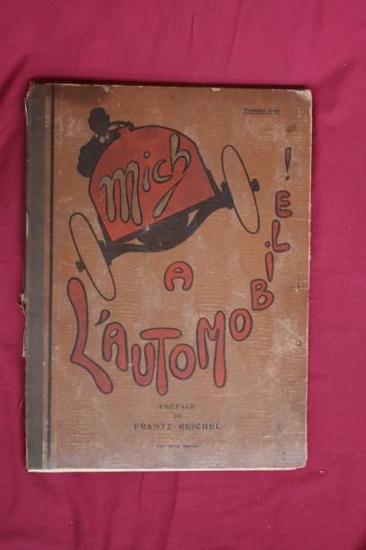 null Mich à l'Automobiles, Album complet, 1907, Superbe et rare.;Mich cars, full...