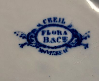 null CREIL AND MONTEREAU

Service model Flora including : 

 - 24 dinner plates

-...