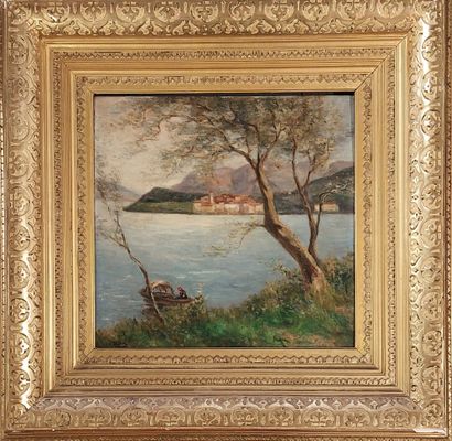 null L. DUFOUR ?

Edge of the lake

Oil on panel signed lower left

39 x 40 cm

(small...