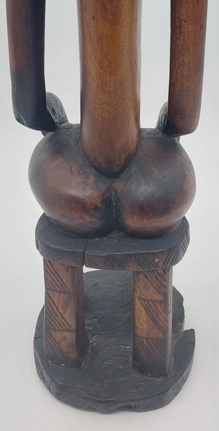 null AFRICAN STATUTE in wood 

H : 59 cm

(missing base)