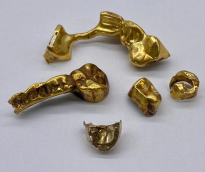 null DENTAL GOLD LOT

Gross weight : 18,20 g

(to be cleaned)