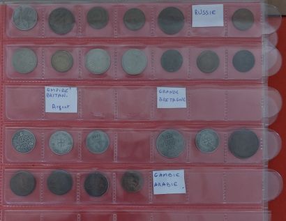ALBUM OF CURRENCY COINS including more than...