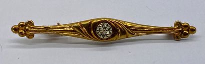 null ENSEMBLE

holding 3 gold pins

Gross weight : 7,89 gr.



We join a brooch in...