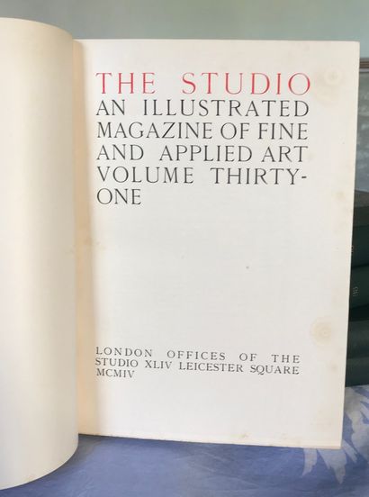 null LIVRES STUDIO

Soixante numéros 1818-1914

On y joint trois volumes de The Studio...