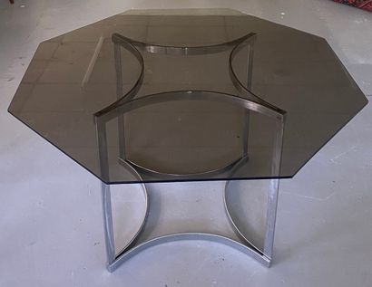 Alessandro ALBRIZZI (1934-1994) 
Table octogonale,...