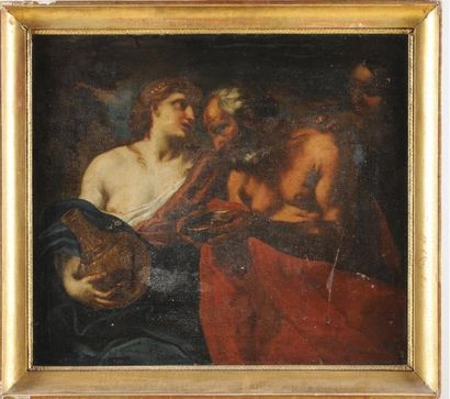 SEITER Daniel (1649-1705) attribué à Loth et ses filles Huile sur toile 62 x 70,5...