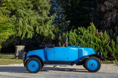 null Mr. H. Collection WITHOUT RESERVATION
1925 RENAULT
Type NN
Serial number : 194301
French...