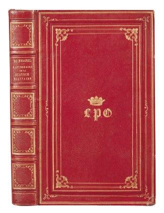 DU MESGNIL Dictionnaire de la justice militaire. Paris, J. Dumaine, 1847; in - 8...