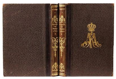 JULVÉCOURT Paul de Les Russes à Paris. Bruxelles, Hauman, 1843; 2 vol. in - 12 de...