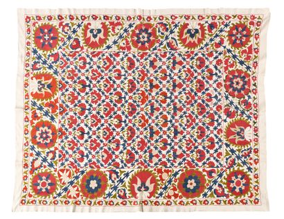 SUZANI
Uzbekistan embroidery, 20th century...