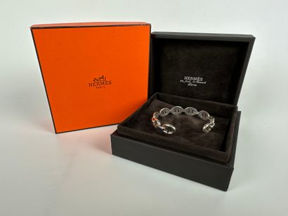 HERMES PARIS
Bracelet in silver with anchor...