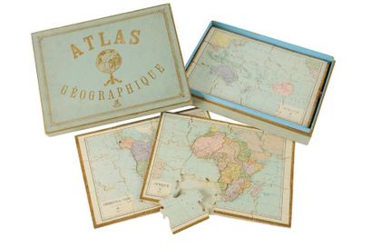 ATLAS.- Recueil d'estampes et de cartes géographiques...