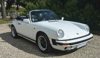 1987 PORSCHE 911 3.2 Cabriolet L'histoire des Porsche 911 débute au Salon automobile...