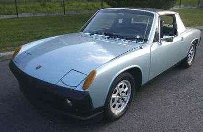1973 PORSCHE 914/2 Des accords commerciaux entre Porsche et Volkswagen sont à l'origine...