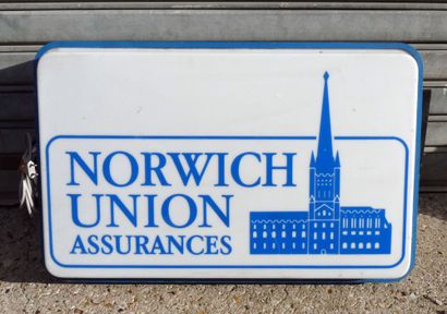 null Enseigne Norwich Union (80 x 52 cm).