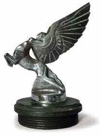 null "Centauresse l'Eclair", signé Darel, France 1925-1930, Bronze nickelé, H. 130...
