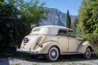 null 1938 Dodge D8 
Series: D872049
Rare open-top sedan 
Same owner for 15 years
French...