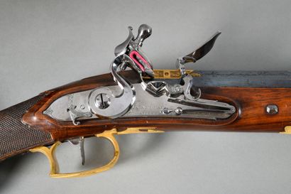 null EXCEPTIONAL AND UNIQUE "BOUTET A VERSAILLES" FLINTLOCK BLUNDERBUSS. 

Round...