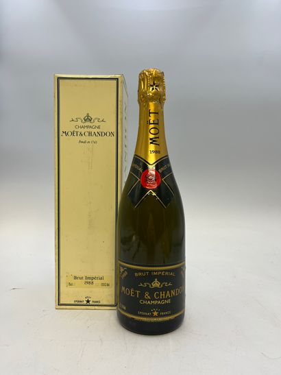 1 bouteilles CHAMPAGNE MOËT & CHANDON 1988...