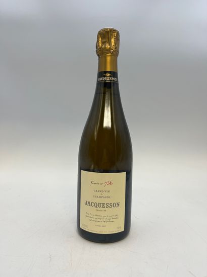 1 bouteille CHAMPAGNE JACQUESSON Cuvée n°736...