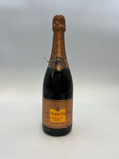 1 bouteille CHAMPAGNE VEUVE CLICQUOT 1995...