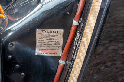 null 1939 Talbot-Lago T23 Cabriolet Factory 
French collector's registration
Serial...