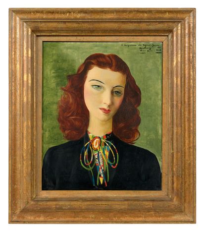 null Moïse KISLING (1891-1953)

Portrait of Suzanne de Saint-Jean wife of Raymond...