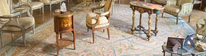 null EXCEPTIONAL AND VERY IMPORTANT SOAP RUG from La Savonnerie (France, made in...
