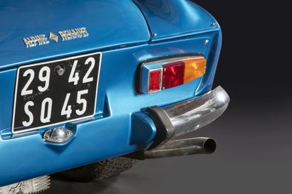null 1973 Alpine Renault A110 1600 SC/VD

-Châssis n°A1101600VD20129
-Moteur n° 7700597056
-...