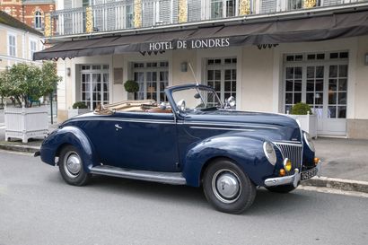 null 1939 Ford V8 -91 A DELUXE CONVERTIBLE COUPE

No reserve
Chassis 185174322 
French...