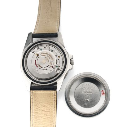 null ROLEX
GMT -Master "pepsi".
Ref : 1675.
Circa: 1971.
steel wristwatch with second...