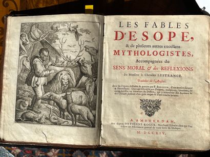 null ESOPE: Les fables d'Esope et de plusieurs autres excellents mythologistes, accompagnées...