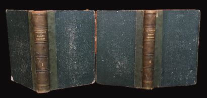 null LA FONTAINE (J. de): Fables choisies. Arthus-Bertrand, 1803. 2 vol. small in-12...