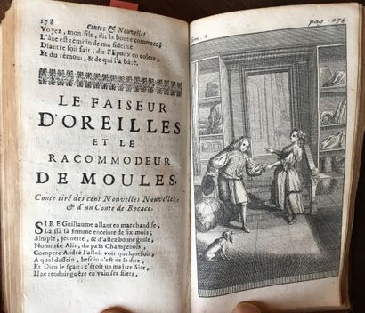 null LA FONTAINE (J. de): Contes et nouvelles en vers. Amsterdam, Desbordes, 1717....