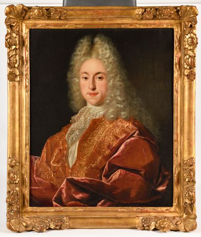 null Pierre ERNOU dit le chevalier Ernou (1665 - vers 1739)
Portrait de jeune homme...