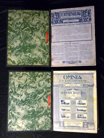 null OMNIA 1911 du 7 Janvier 1910 au 16 Décembre 1911; soit 40 numéros