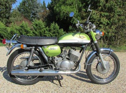 1972 SUZUKI T 350 Rebel Dans l'histoire moderne de la moto, SUZUKI fut sans conteste...